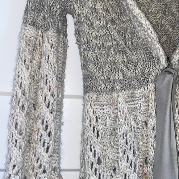 Anthropologie Guinevere Shawl Collar Knitted Cardigan - Picture 3 of 8